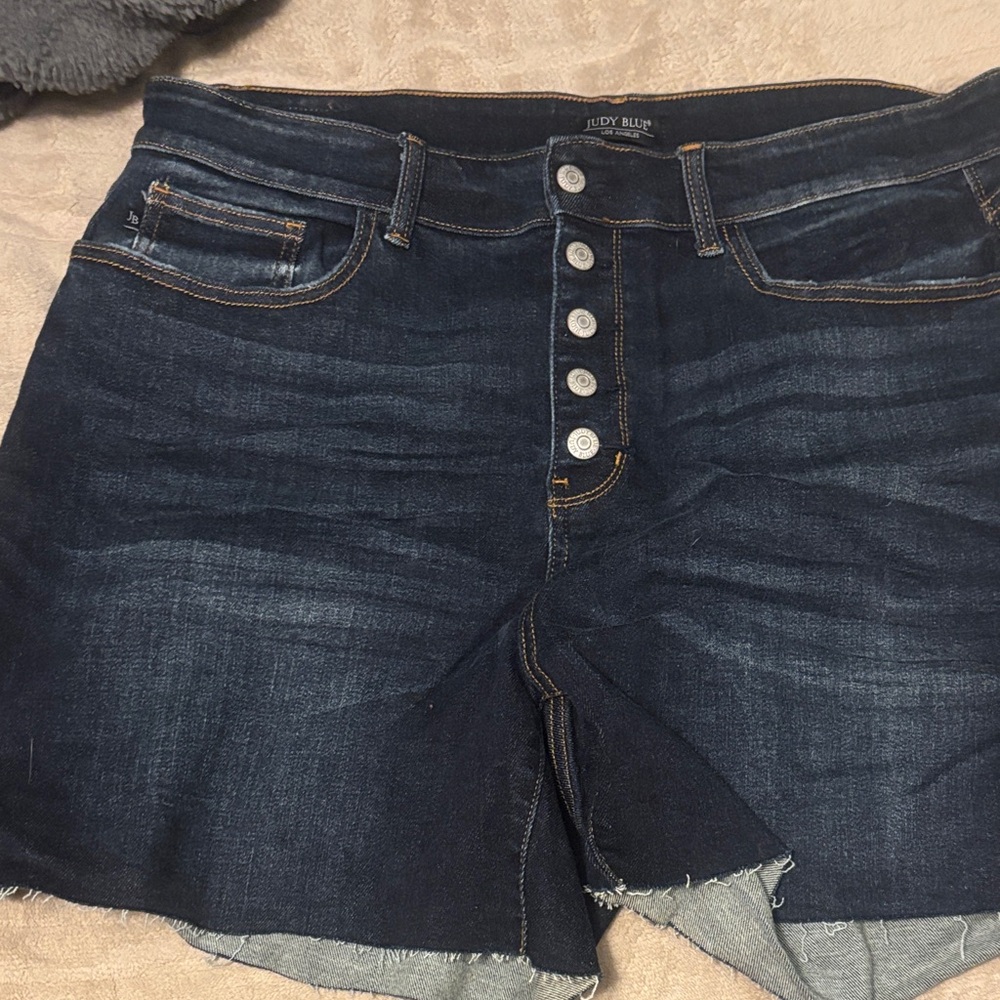 Judy Blue Women's Midnight Blue Jean Shorts